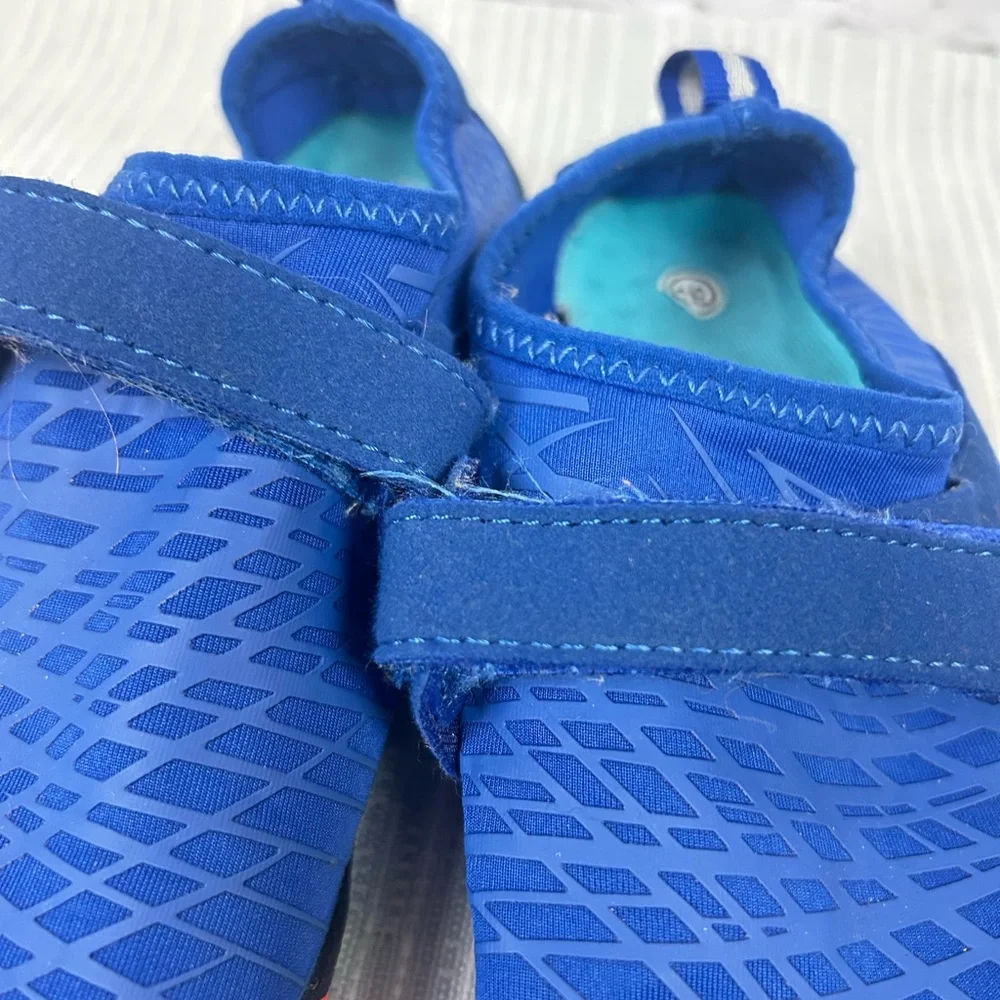 Kids' Unisex Summer Blue Water Shoes with velcro straps size 33